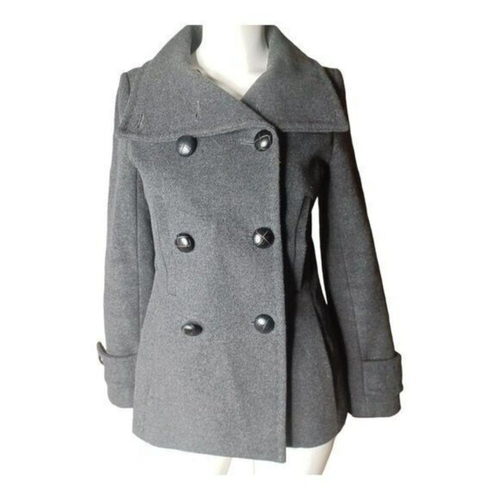 Talulah babaton virgin wool.‎ cashmere blend pea coat XS